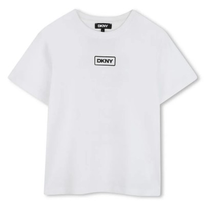 тениска,детски,тениски,dkny,d62300,short,sleeve,t,shirt,white