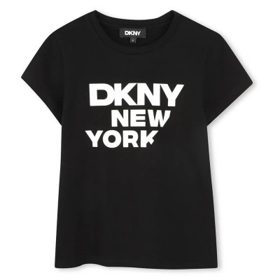 тениска,детски,тениски,dkny,d62304,short,sleeve,t,shirt,black