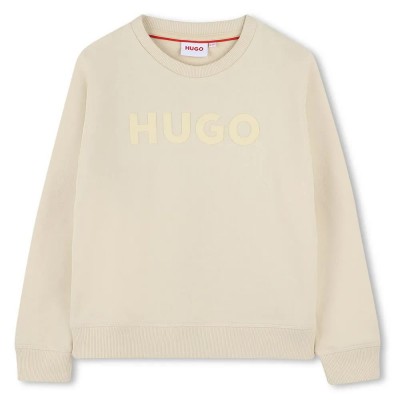 блуза,детски,блузи,hugo,g00350,sweatshirt,beige