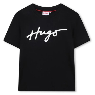 тениска,детски,тениски,hugo,g00390,short,sleeve,t,shirt,black