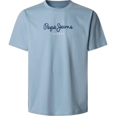 тениска,мъжки,тениски,pepe,jeans,eggo,short,sleeve,t,shirt,light,thames,blue,(blue)