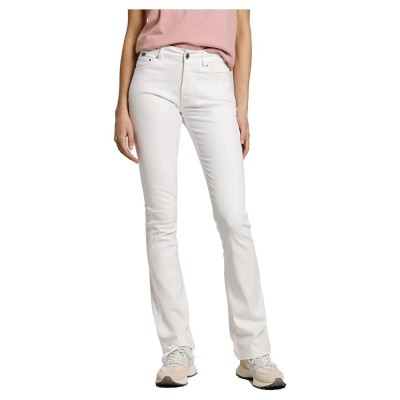 панталони,дамски,панталони,pepe,jeans,flare,new,pimlico,pants,white