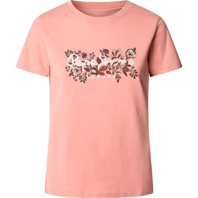 тениска,дамски,тениски,pepe,jeans,rosalind,short,sleeve,t,shirt,pink,(washed,pink)