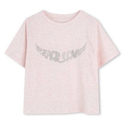 тениска,детски,тениски,zadig,&,voltaire,x60312,short,sleeve,t,shirt,pink