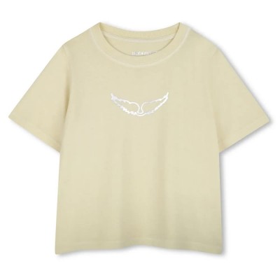 тениска,детски,тениски,zadig,&,voltaire,x60317,short,sleeve,t,shirt,straw,(beige)
