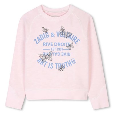 блуза,детски,блузи,zadig,&,voltaire,x60323,sweatshirt,pink