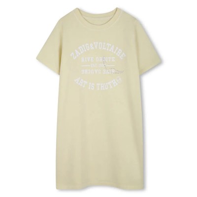 рокля,детски,поли,и,рокли,zadig,&,voltaire,x60336,dress,straw,(beige)