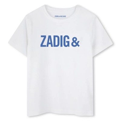 тениска,детски,тениски,zadig,&,voltaire,x60374,short,sleeve,t,shirt,white