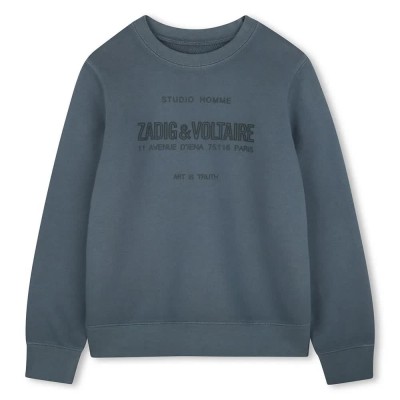 блуза,детски,блузи,zadig,&,voltaire,x60382,sweatshirt,blue