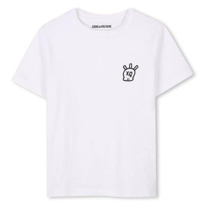 тениска,детски,тениски,zadig,&,voltaire,x60392,short,sleeve,t,shirt,white