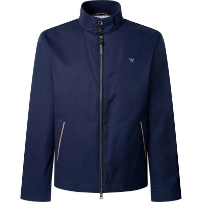яке,мъжки,якета,hackett,cotton,harrington,jacket,blue