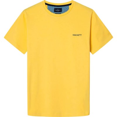 тениска,мъжки,тениски,hackett,swim,trim,arch,short,sleeve,t,shirt,summer,yellow,(yellow)