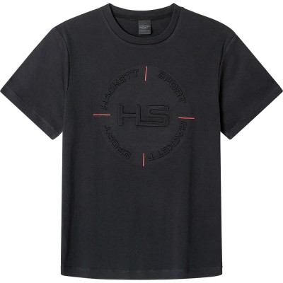 тениска,мъжки,тениски,hackett,target,short,sleeve,t,shirt,black