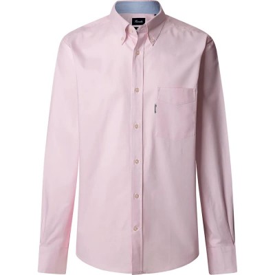 риза,с,дълъг,ръкав,мъжки,ризи,façonnable,cl,bd,washed,oxford,long,sleeve,shirt,purple