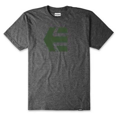 тениска,мъжки,тениски,etnies,icon,short,sleeve,t,shirt,grey,(grey,green)