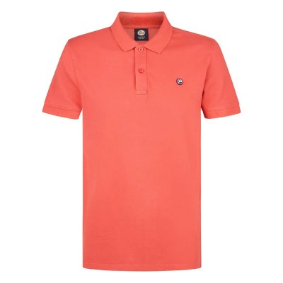 мъжки,блузи,с,яка,petrol,industries,m,ros,pol002,short,sleeve,polo,red,(cranberry)