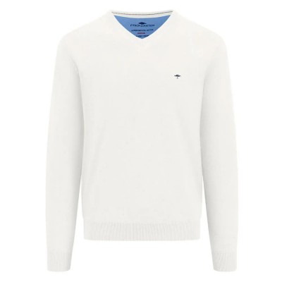 блуза,мъжки,пуловери,fynch,hatton,1513211,v,neck,sweater,new,offwhite,(white)