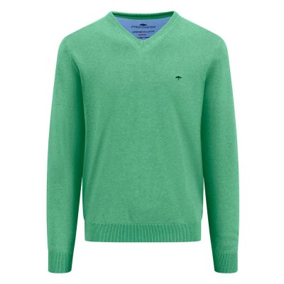 блуза,мъжки,пуловери,fynch,hatton,1513211,v,neck,sweater,turf,green,(green)