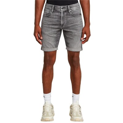 къси,панталони,мъжки,панталони,g,star,3301,slim,denim,shorts,grey,(sun,faded,gunmetal)