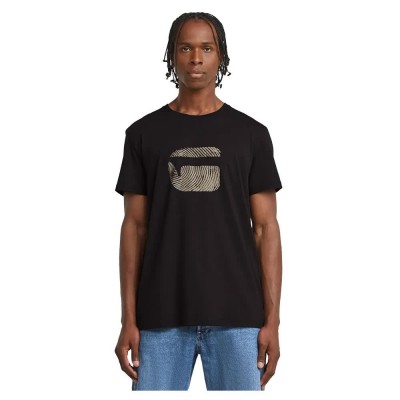 тениска,мъжки,тениски,g,star,finger,print,burger,short,sleeve,t,shirt,dark,black,(black)