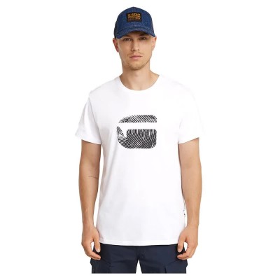 тениска,мъжки,тениски,g,star,finger,print,burger,short,sleeve,t,shirt,white