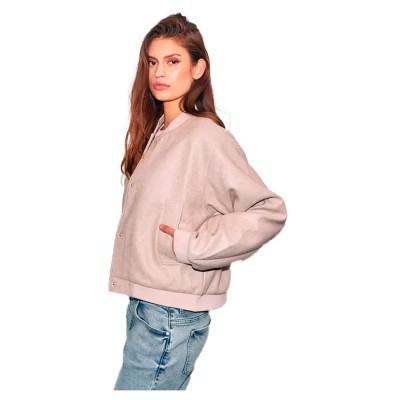 яке,дамски,якета,и,палта,noisy,may,eddi,bomber,jacket,silver,lining,melange,(beige)