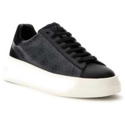 маратонки,мъжки,маратонки,дамски,маратонки,guess,elba,logo,4g,trainers,black,(black)