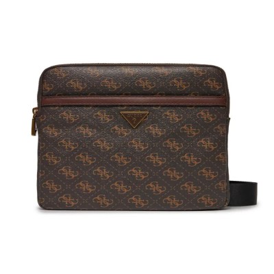 чанти,за,през,рамо,guess,milano,crossbody,brown,ochre,(brown)