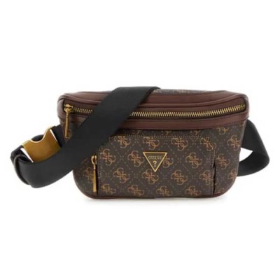 чанта,всички,чанти,guess,vezzola,smart,compact,waist,bag,brown,ochre,(brown)