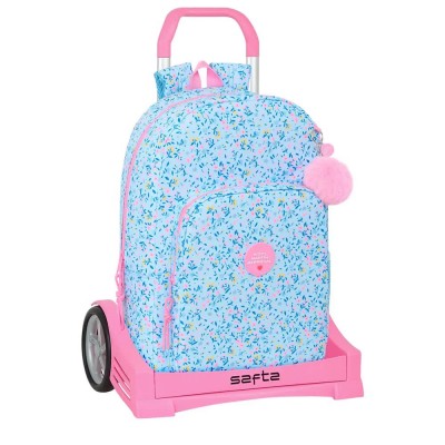 раница,раници,safta,#876,evolution,vmb,paraíso,wheeled,backpack,multicolor,(blue)