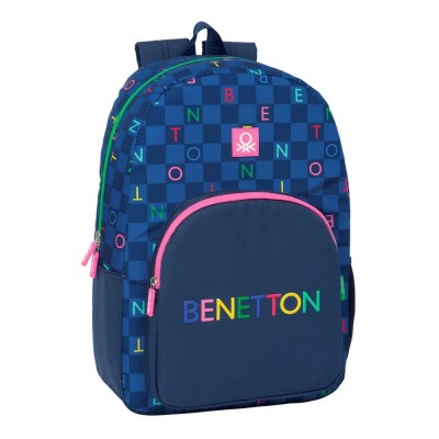 раница,раници,safta,612550876,benetton,damero,19.30l,27x33x10,cm,backpack,multicolor,(blue)