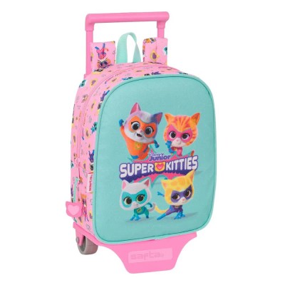 раница,раници,safta,mini,with,wheels,superkitties,wheeled,backpack,multicolor,(pink)