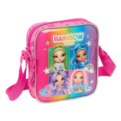чанти,за,през,рамо,safta,rainbow,high,shine,crossbody,multicolor,(pink)