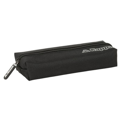 канцеларски,принадлежности,safta,rectangular,with,22,cm,elastic,band,kappa,dark,pencil,case,black,(multicolor)