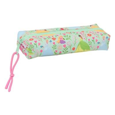канцеларски,принадлежности,safta,rectangular,with,22,cm,elastic,band,princesas,disney,bloom,pencil,case,blue,(multicolor)