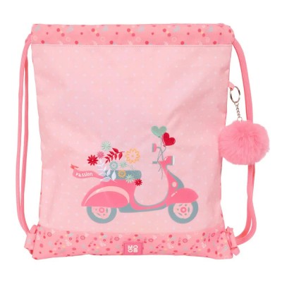 спортна,чанта,спортни,сакове,и,чанти,safta,recycled,40,cm,moos,passion,gymsack,multicolor,(pink)
