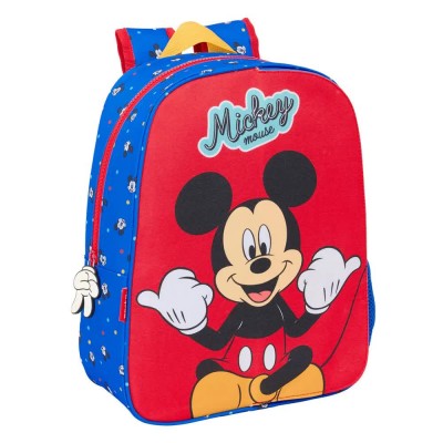 раница,раници,safta,612514185,small,mickey,mouse,good,day,10l,27x33x10,cm,backpack,multicolor,(red)