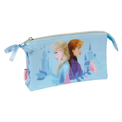 канцеларски,принадлежности,safta,triple,frozen,ice,magic,pencil,case,multicolor,(blue)