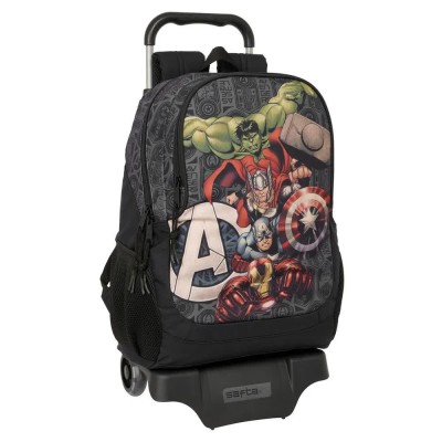 раница,раници,safta,trolley,avengers,vendetta,wheeled,backpack,multicolor,(grey)