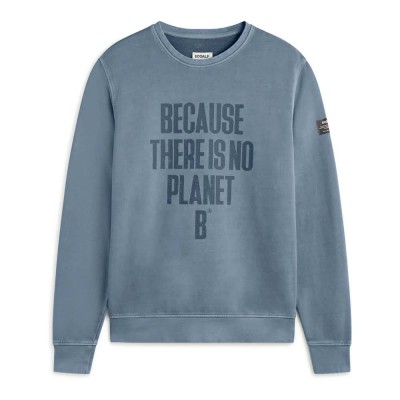 блуза,мъжки,пуловери,ecoalf,bardera,sweatshirt,light,indigo,(blue)