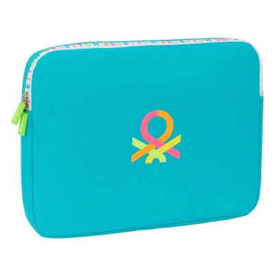 всички,чанти,safta,15.6´´,benetton,laptop,cover,summer,(blue)
