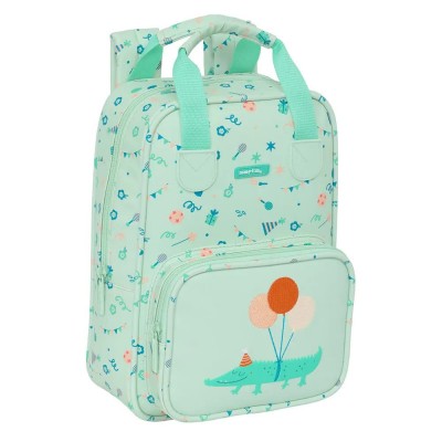 раница,раници,safta,preschool,party,21l,2x42x15,cm,backpack,multicolor,(green)