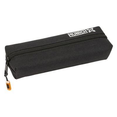 канцеларски,принадлежности,safta,rectangular,with,elastic,rubber,munich,lagoon,pencil,case,22,cm,multicolor,(black)