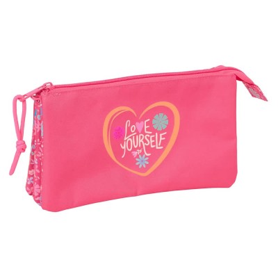 канцеларски,принадлежности,safta,triple,feeling,pencil,case,multicolor,(pink)