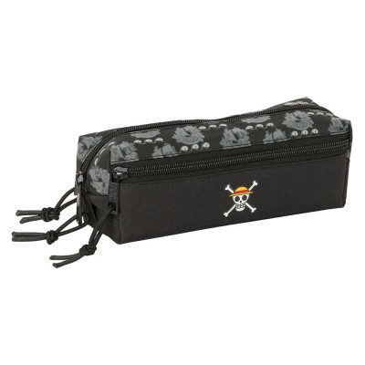 канцеларски,принадлежности,safta,triple,one,piece,pirates,pencil,case,22,cm,black,(multicolor)