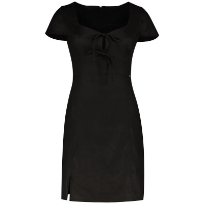 рокля,дамски,поли,и,рокли,guess,isabeau,bows,short,dress,black
