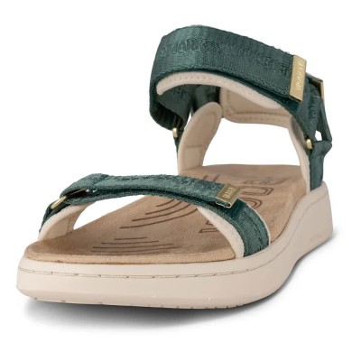 сандали,дамски,сандали,и,чехли,woden,line,heritage,sandals,green,(deep,forest)