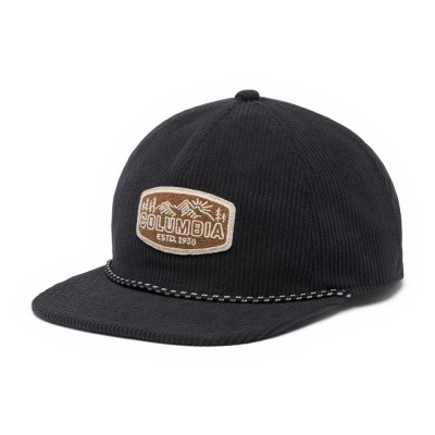 шапка,с,козирка,всички,шапки,columbia,packsaddle™,corduroy,snapback,cap,black,chenille,patch,(black)