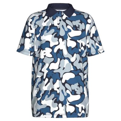 детски,блузи,с,яка,under,armour,golf,matchplay,printed,junior,short,sleeve,polo,blue,(412)