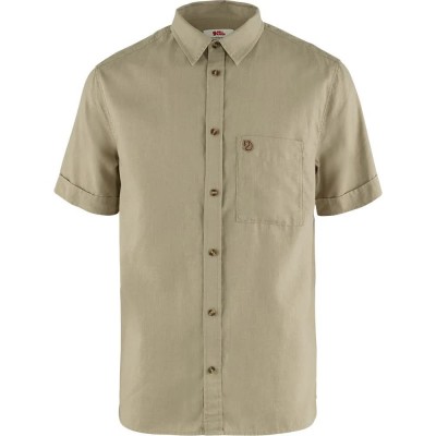 риза,с,къс,ръкав,мъжки,ризи,fjällräven,Övik,travel,short,sleeve,shirt,sand,stone,(beige)